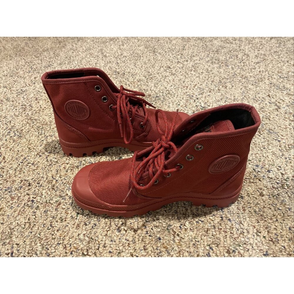 PALLADIUM HIGH TOP CANVAS SNEAKERS 75336-664-M SIZE 7 W/ 51/2 M